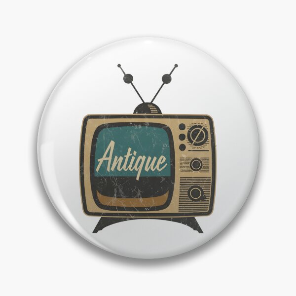 Item preview, antique tv designed and sold by SabyDigitalArt.