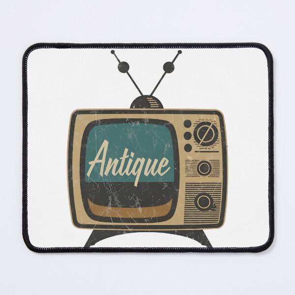 Item preview, antique tv designed and sold by SabyDigitalArt.
