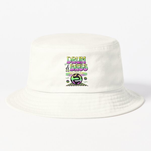 Aperçu de l'œuvre DRUM AND BASS - Y2K Halo (jaune/vert/violet) créée et vendue par Discothreadz.