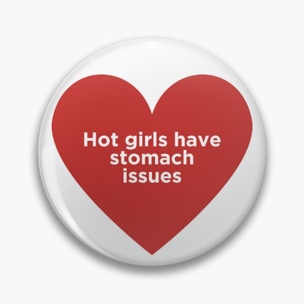 Item preview, Las chicas calientes tienen problemas estomacales designed and sold by ArisStickers111.
