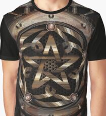 Steampunk Pentacle Graphic T-Shirt