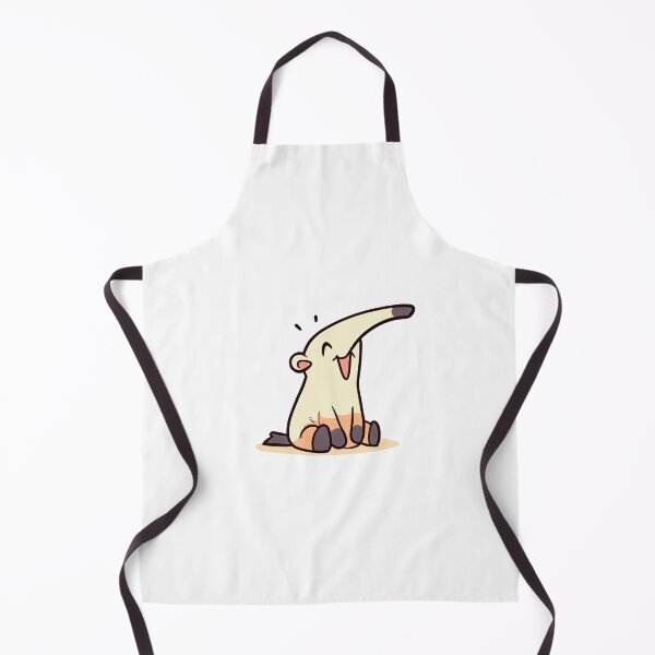 Item preview, Cartoon of a cute giggling anteater on designed and sold by ExtraMessages.