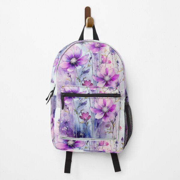 Item preview, Abstract Purple Wildflowers designed and sold by KingExpressions.