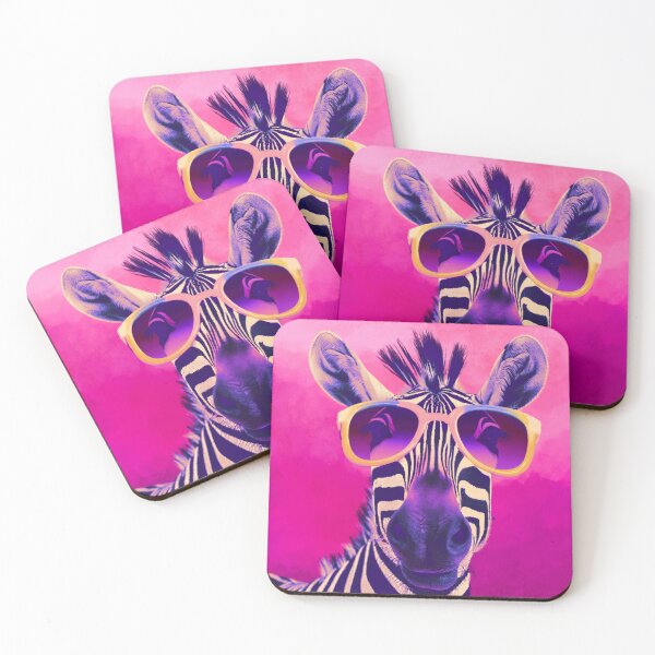 Item preview, Sunglasses Zebra on Hot Pink designed and sold by Neeshki.