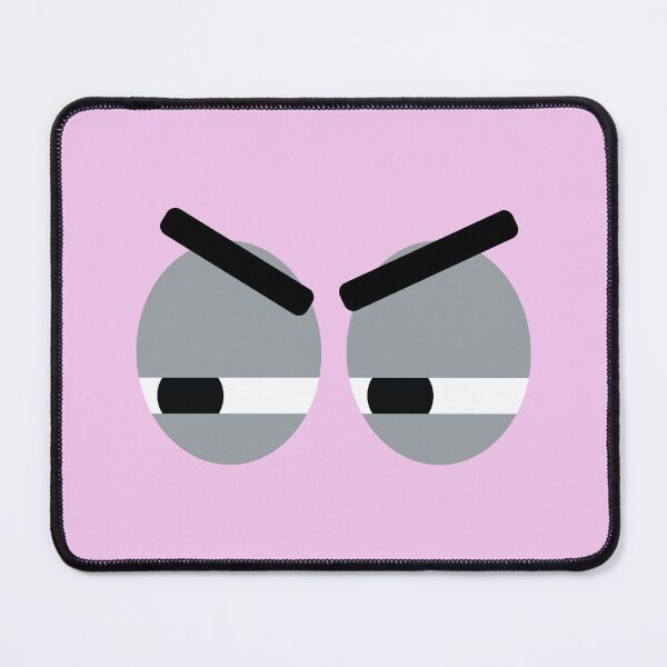 Item preview, Angry Suspicious Eyes Emoji (Angus) designed and sold by soltrance.
