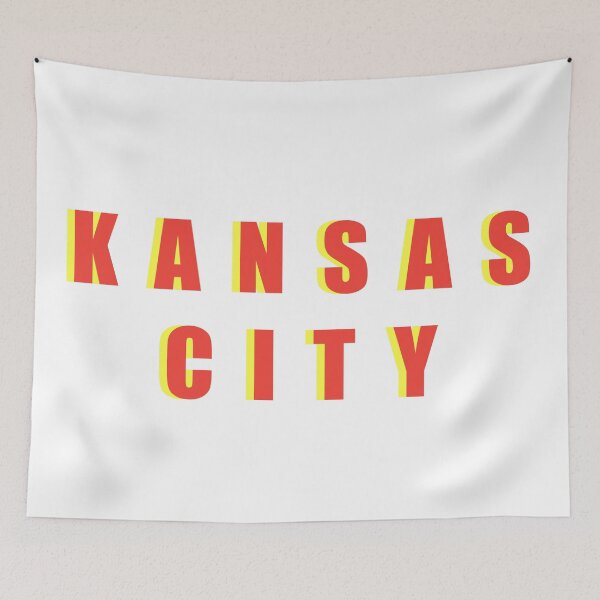 Item preview, Kansas City Red and Gold Block Letters designed and sold by RBCreationsinMI.