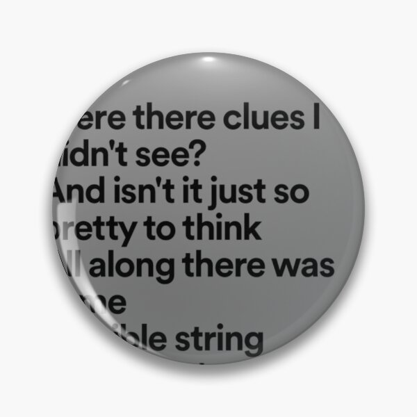 Item preview, taylor swift invisible string lyrics designed and sold by surehan.