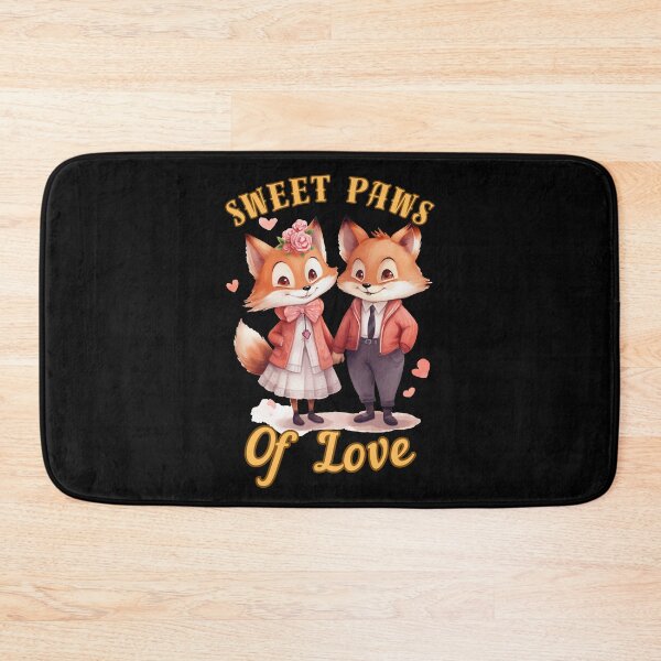 Item preview, Sweet Paws of Love. fox lover designed and sold by FoxVibes.