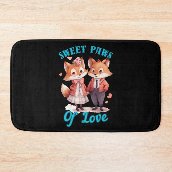 Item preview, Sweet Paws of Love. fox face designed and sold by FoxVibes.