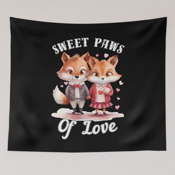 Item preview, Sweet Paws of Love. fox quote designed and sold by FoxVibes.