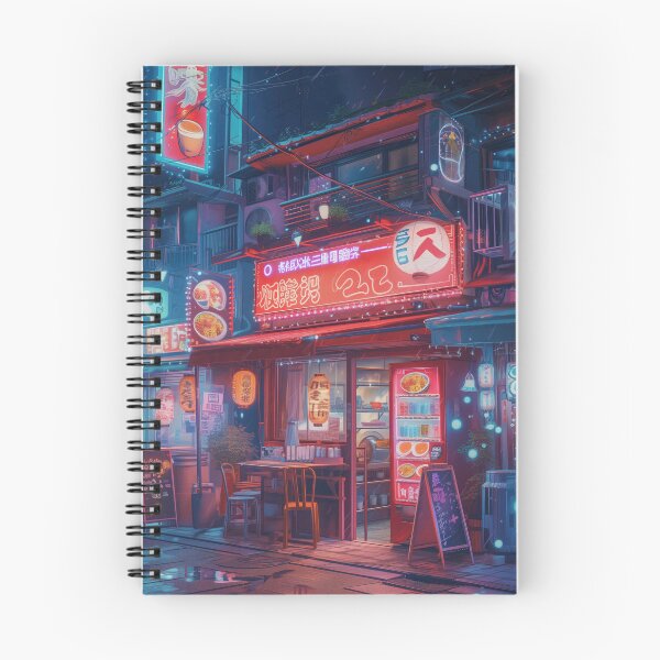 Item preview, Tokyo Inspired Street Restaurant - Anime Style  designed and sold by smcdigitalart.