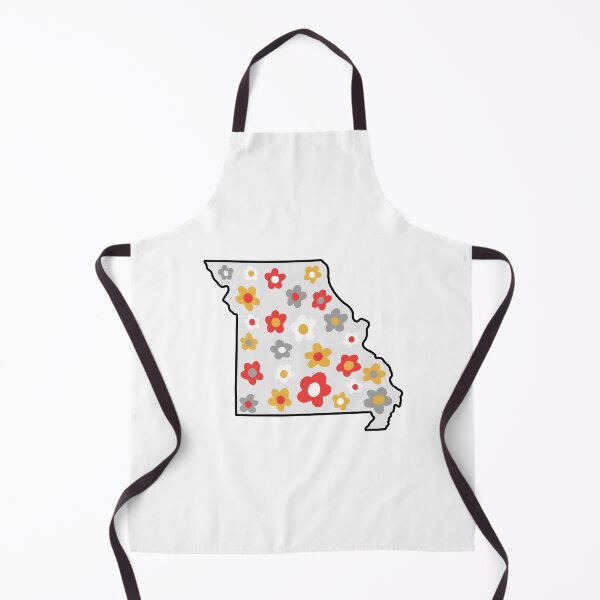 Item preview, Kansas City Missouri Boho Floral Outline Red Yellow designed and sold by RBCreationsinMI.
