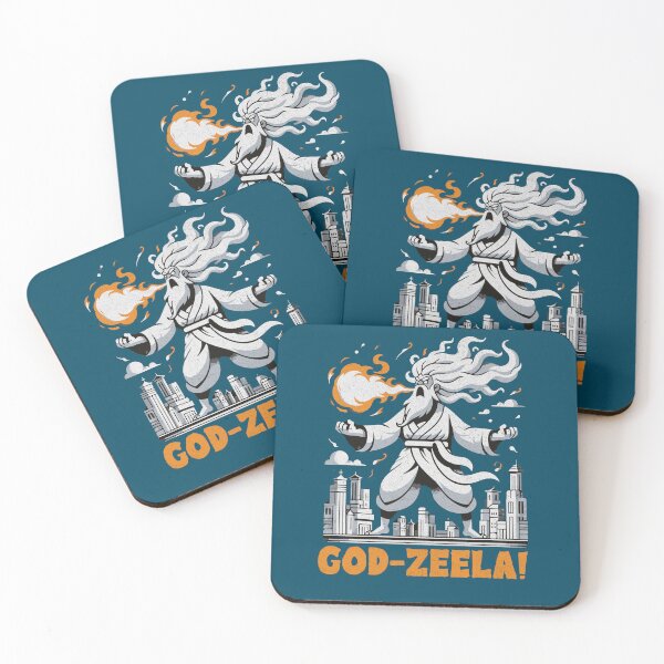 Item preview, Divine Fury - GOD-ZEELA's Rampage designed and sold by Sir Meow Meow.