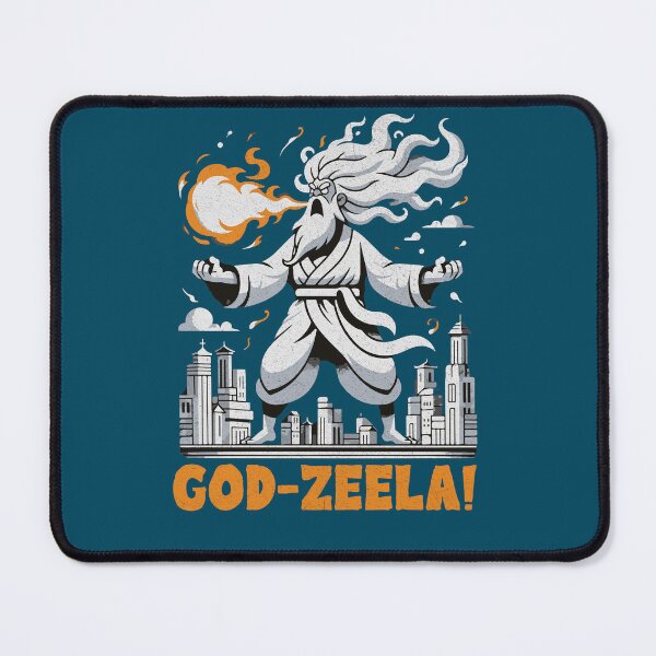 Item preview, Divine Fury - GOD-ZEELA's Rampage designed and sold by Sir Meow Meow.