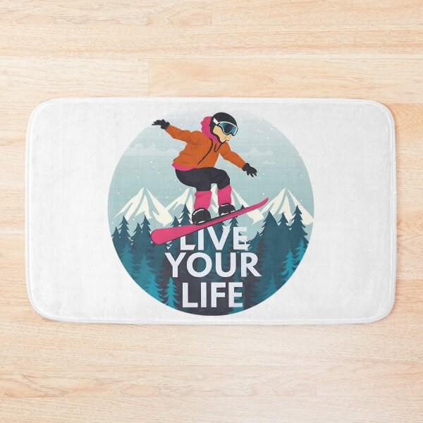 Item preview, Snowboarder Live Your Life designed and sold by PlanetMarker.
