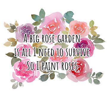 Artwork thumbnail, Haiku - Paint Roses by andrebalest.art