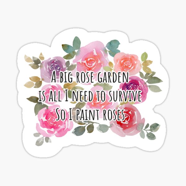 Item preview, Haiku - Paint Roses designed and sold by andrebalest.art.