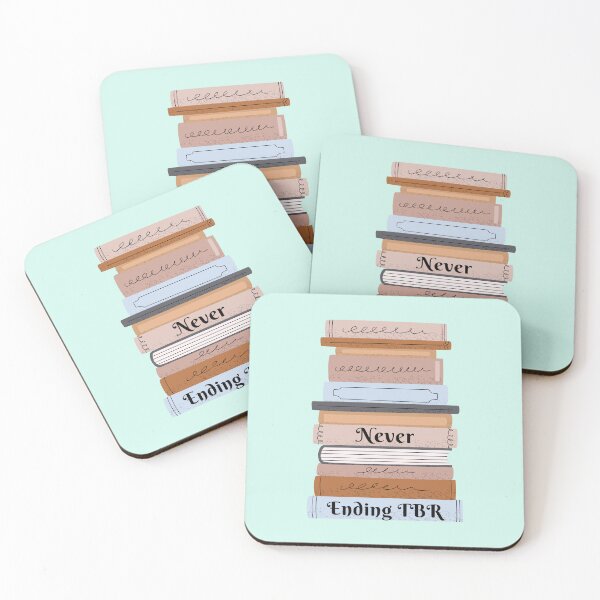 Item preview, Never Ending TBR Book Stack Book Aesthetics Book Lover Sayings  designed and sold by BookishSerena.