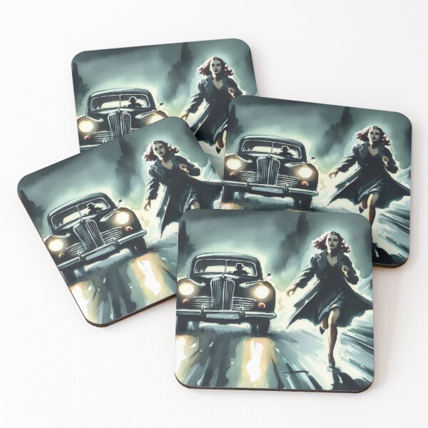 Item preview, Girl on the Road [Noir] designed and sold by RESToRAPTOR.