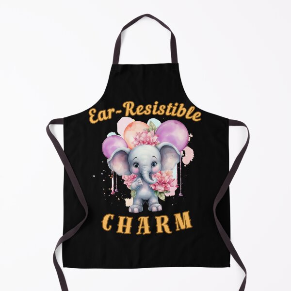 Item preview, Ear-Resistible Charm. elephant lover designed and sold by ElephantVibes.