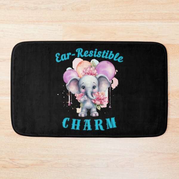 Item preview, Ear-Resistible Charm. funny elephant designed and sold by ElephantVibes.