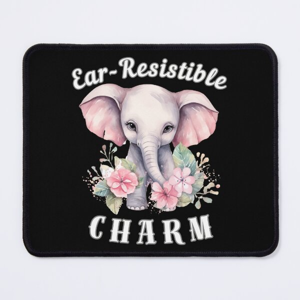 Item preview, Ear-Resistible Charm. surreal elephant designed and sold by ElephantVibes.