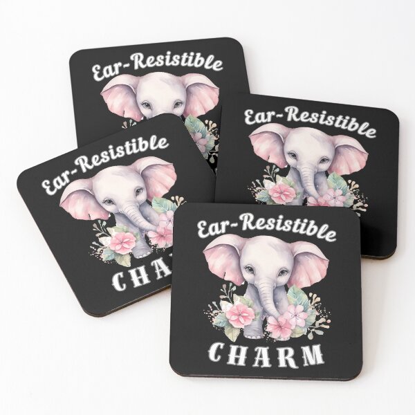Item preview, Ear-Resistible Charm. surreal elephant designed and sold by ElephantVibes.
