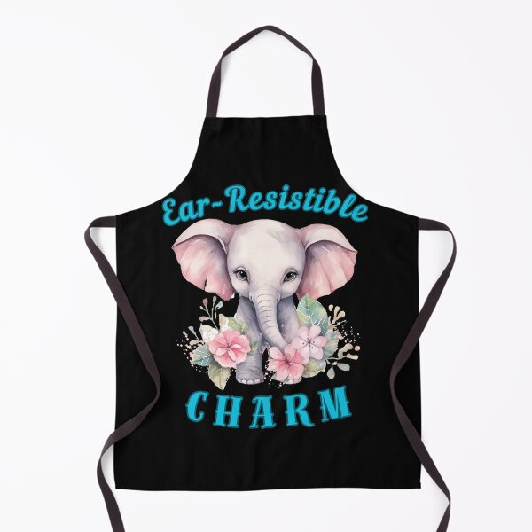 Item preview, Ear-Resistible Charm. adorable elephant designed and sold by ElephantVibes.