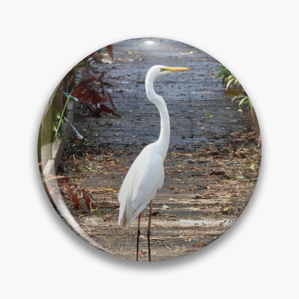 Item preview,  Egret on bridge designed and sold by Mark Grimsley.