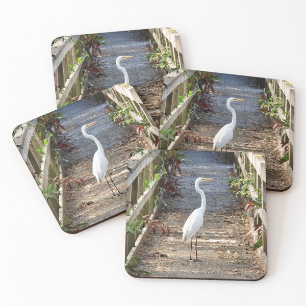Item preview,  Egret on bridge designed and sold by Mark Grimsley.