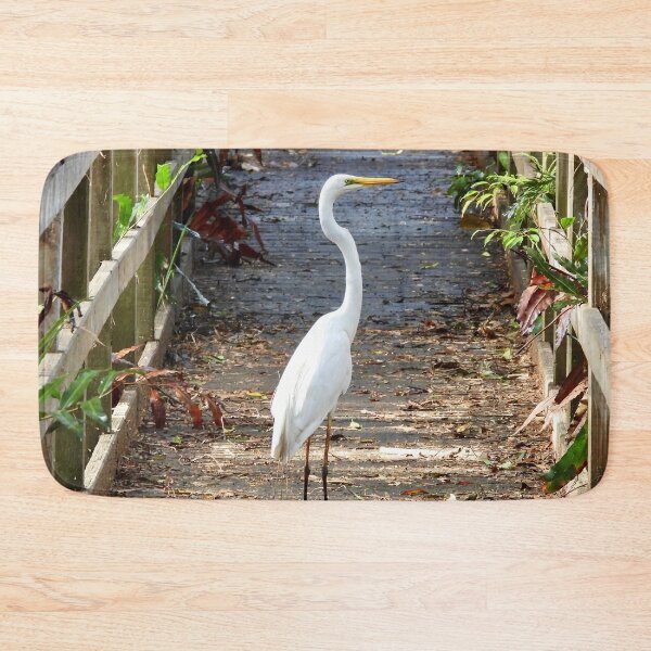 Item preview,  Egret on bridge designed and sold by Mark Grimsley.
