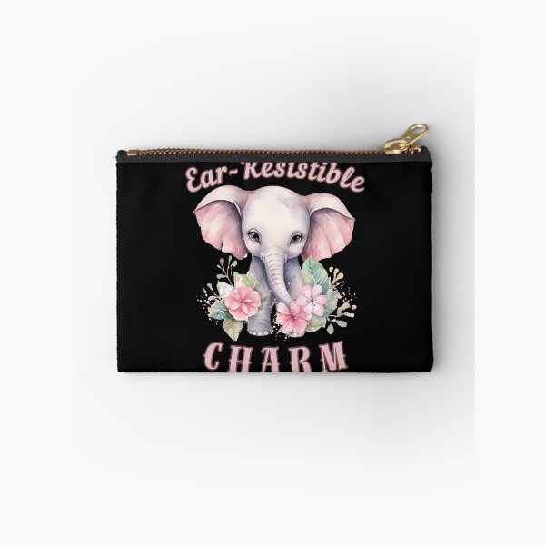 Item preview, Ear-Resistible Charm. elephant quote designed and sold by ElephantVibes.