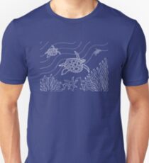 Goorlil - turtle / Simply white Unisex T-Shirt