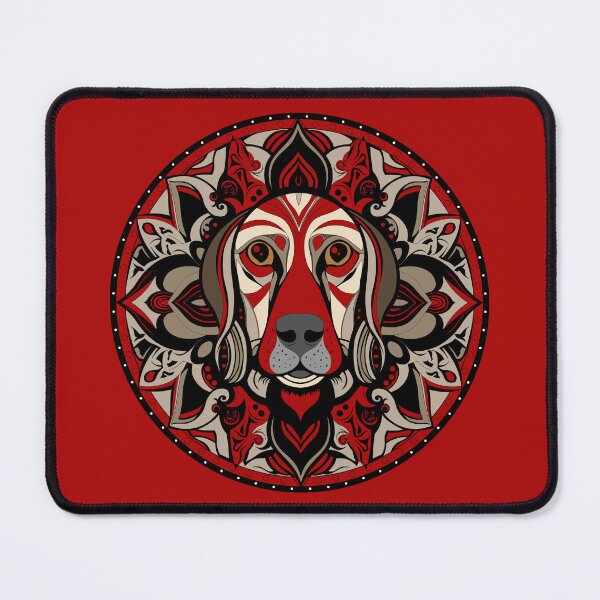 Item preview, Beagle Dog Mandala With No Border designed and sold by GlobalMandala.