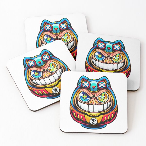 Item preview, Weird Colorfull Daruma designed and sold by Woketoon.