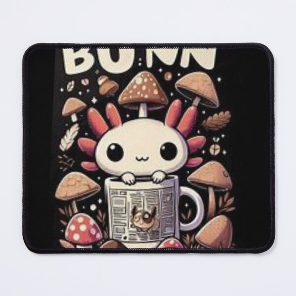 Item preview, Axolotl en una taza de café designed and sold by Bit Canvas.