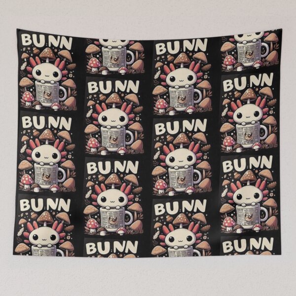Item preview, Axolotl en una taza de café designed and sold by Bit Canvas.