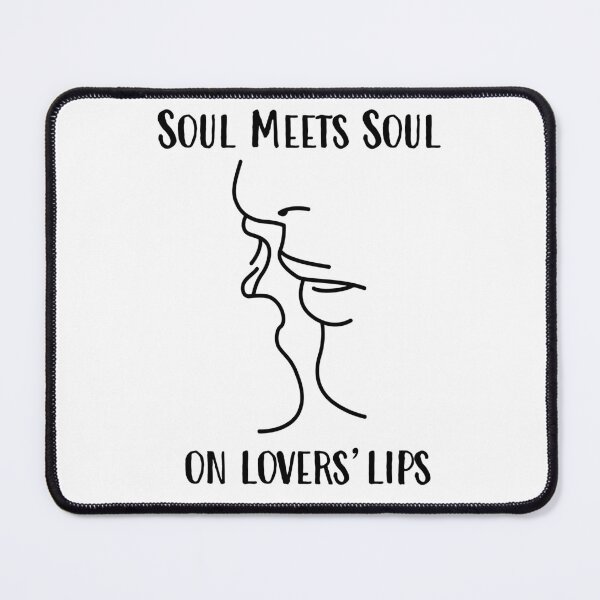 Item preview, Soul Meets Soul on Lovers’ Lips designed and sold by LifeGivesLemons.