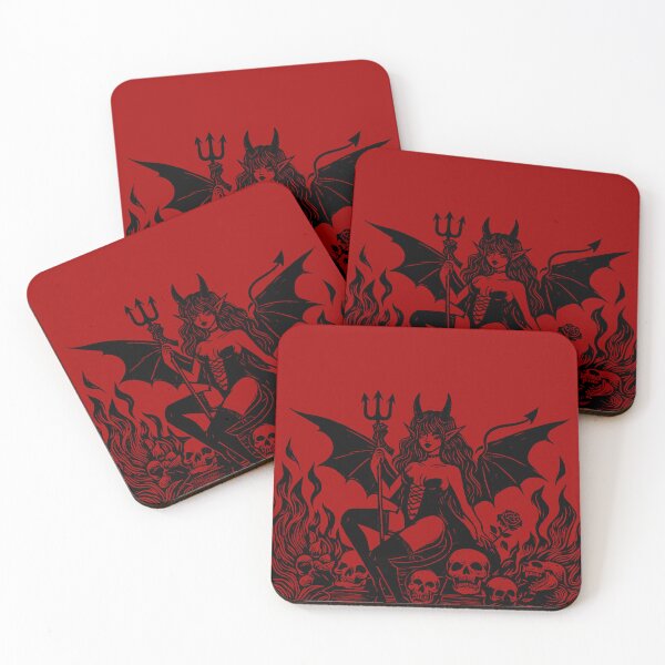 Item preview, Retro Devil Girl designed and sold by Texterns.