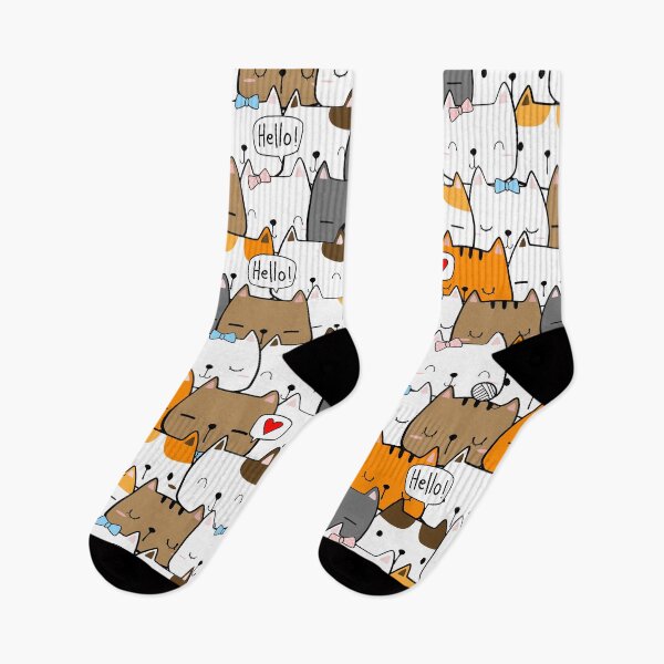 Item preview, Cat Pattern designed and sold by IslandDesignArt.