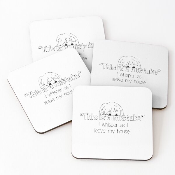 Item preview, This is a mistake, I whisper as I leave my house designed and sold by DesignJiggy.