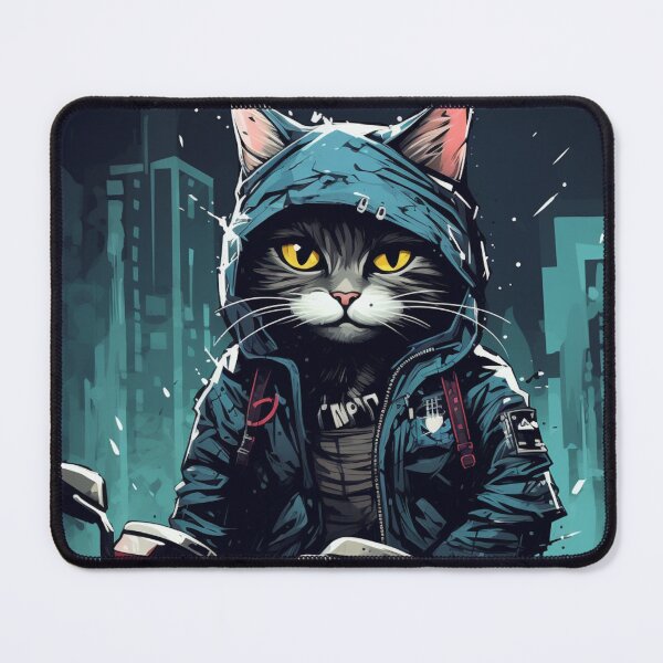 Item preview, My Ciberpunk Cat designed and sold by Artcollectionus.