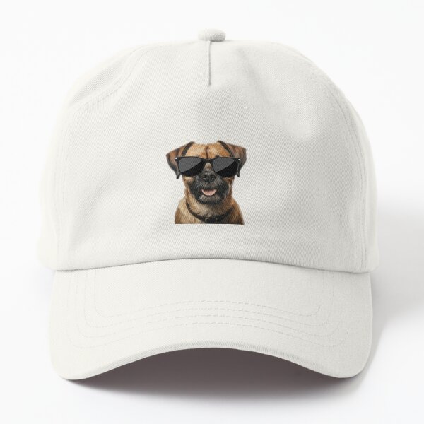 Aperçu de l'œuvre Border Terrier portant des lunettes de soleil créée et vendue par TheAnimalZ00.