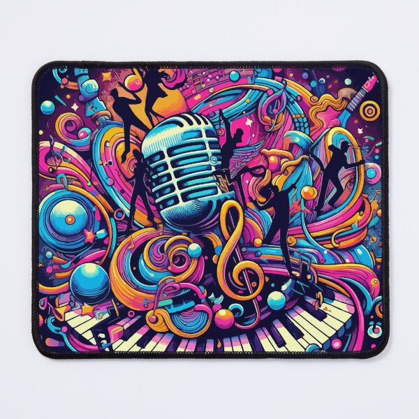 Item preview, Cosmic Melody of Vibrant Colors designed and sold by Gacram.
