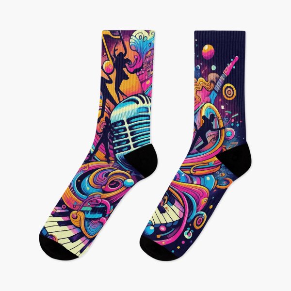 Item preview, Cosmic Melody of Vibrant Colors designed and sold by Gacram.