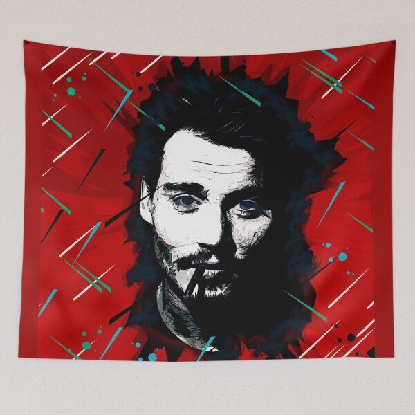 Item preview, Johnny Depp Vector Art designed and sold by Nora Gad.