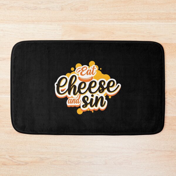 Item preview, Eat Cheese And Sin designed and sold by Romeo Fashion.
