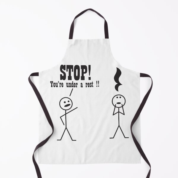 Item preview, Stop! You're Under a Rest. Musical humo designed and sold by Slassyat.