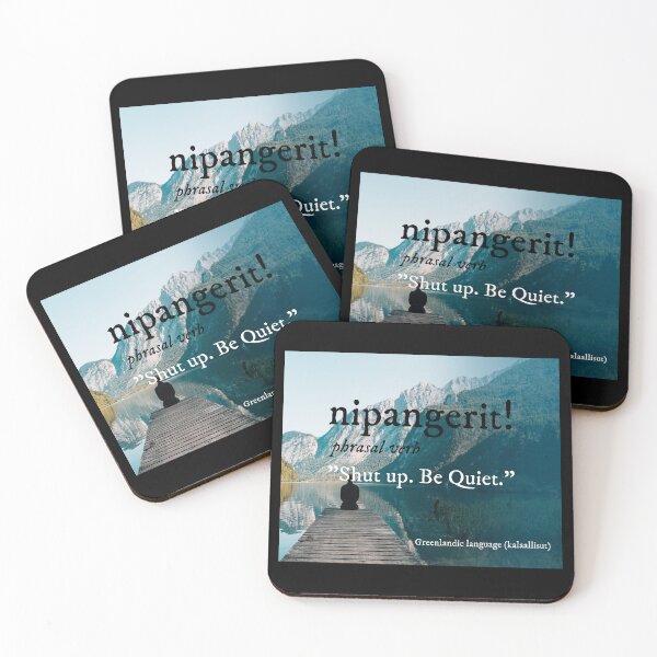 Item preview, Fun Greenlandic Word Kalaallisut Nipangerit! designed and sold by GraTEEtude.