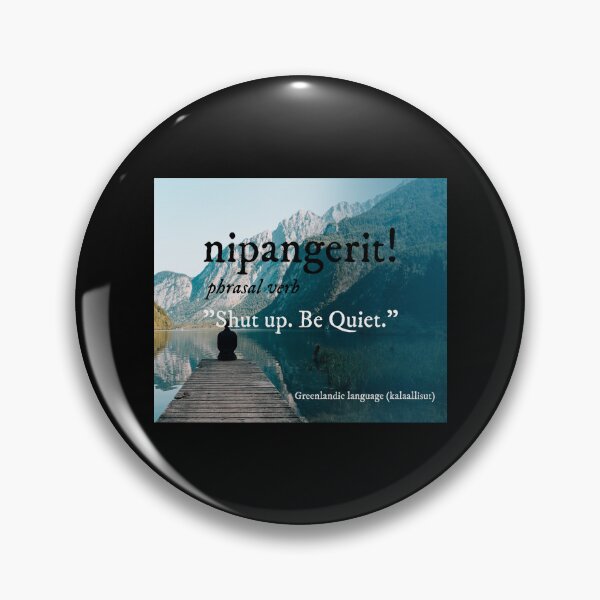 Item preview, Fun Greenlandic Word Kalaallisut Nipangerit! designed and sold by GraTEEtude.